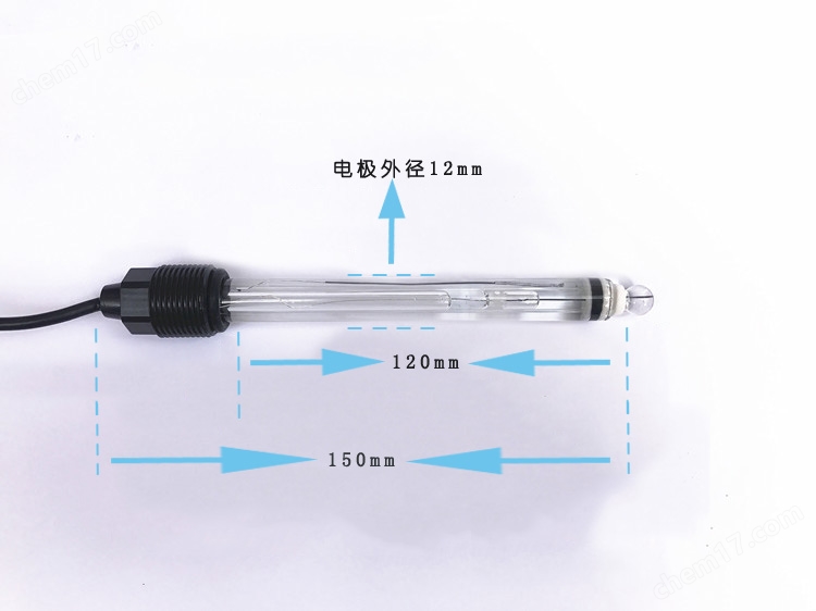 pH高温玻璃电极传感器探头pH140